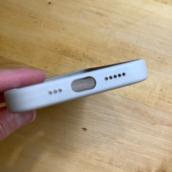 Gray Slim Protective Silicone Case for iPhone 13 - Picture 4 of 6